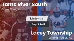 Matchup: Toms River South vs. Lacey Township  2017