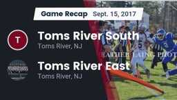 Recap: Toms River South  vs. Toms River East  2017