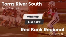 Matchup: Toms River South vs. Red Bank Regional  2018