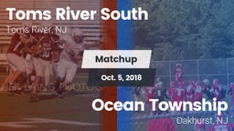 Matchup: Toms River South vs. Ocean Township  2018
