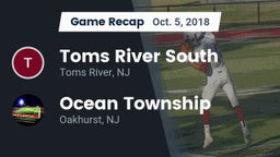 Recap: Toms River South  vs. Ocean Township  2018