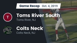 Recap: Toms River South  vs. Colts Neck  2019