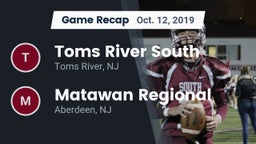 Recap: Toms River South  vs. Matawan Regional  2019