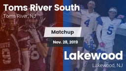 Matchup: Toms River South vs. Lakewood  2019