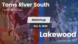 Matchup: Toms River South vs. Lakewood  2020