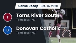 Recap: Toms River South  vs. Donovan Catholic  2020