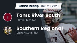 Recap: Toms River South  vs. Southern Regional  2020