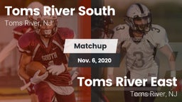 Matchup: Toms River South vs. Toms River East  2020