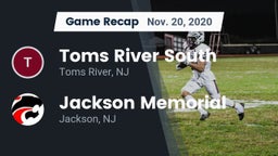 Recap: Toms River South  vs. Jackson Memorial  2020