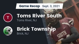 Recap: Toms River South  vs. Brick Township  2021