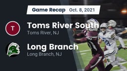 Recap: Toms River South  vs. Long Branch  2021