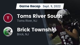 Recap: Toms River South  vs. Brick Township  2022