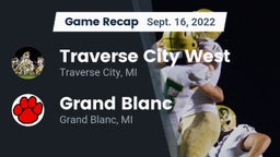 Recap: Traverse City West  vs. Grand Blanc  2022