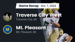 Recap: Traverse City West  vs. Mt. Pleasant  2022