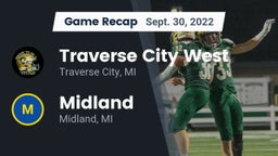 Recap: Traverse City West  vs. Midland  2022