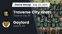 Recap: Traverse City West  vs. Gaylord  2023