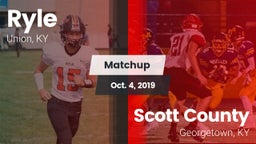 Matchup: Ryle  vs. Scott County  2019