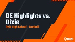 Ryle football highlights DE Highlights vs. Dixie