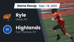 Recap: Ryle  vs. Highlands  2020