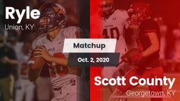 Matchup: Ryle  vs. Scott County  2020