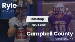 Matchup: Ryle  vs. Campbell County  2020