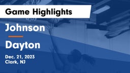 Johnson  vs Dayton  Game Highlights - Dec. 21, 2023