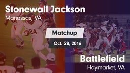 Matchup: Stonewall Jackson vs. Battlefield  2016