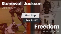Matchup: Stonewall Jackson vs. Freedom  2017