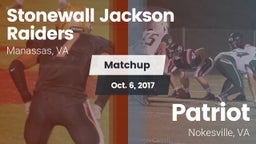 Matchup: Stonewall Jackson vs. Patriot   2017