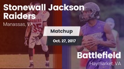 Matchup: Stonewall Jackson vs. Battlefield  2017