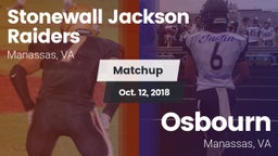 Matchup: Stonewall Jackson vs. Osbourn  2018