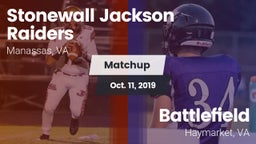Matchup: Stonewall Jackson vs. Battlefield  2019
