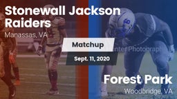 Matchup: Stonewall Jackson vs. Forest Park  2020