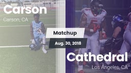Matchup: Carson  vs. Cathedral  2018