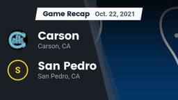 Recap: Carson  vs. San Pedro  2021