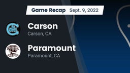 Recap: Carson  vs. Paramount  2022