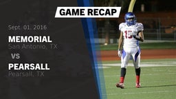 Recap: Memorial  vs. Pearsall  2016