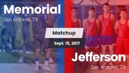 Matchup: Memorial  vs. Jefferson  2017