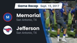 Recap: Memorial  vs. Jefferson  2017