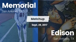 Matchup: Memorial  vs. Edison  2017