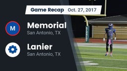 Recap: Memorial  vs. Lanier  2017