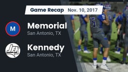 Recap: Memorial  vs. Kennedy  2017