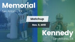 Matchup: Memorial  vs. Kennedy  2018