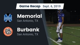 Recap: Memorial  vs. Burbank  2019