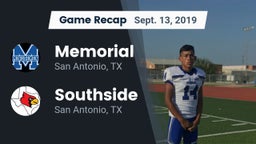 Recap: Memorial  vs. Southside  2019