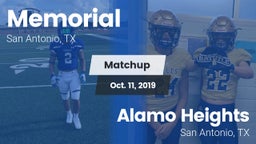 Matchup: Memorial  vs. Alamo Heights  2019