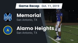 Recap: Memorial  vs. Alamo Heights  2019