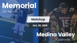Matchup: Memorial  vs. Medina Valley  2019