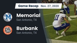 Recap: Memorial  vs. Burbank  2020