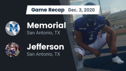 Recap: Memorial  vs. Jefferson  2020